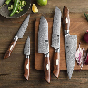 110-layers-damascus-steel-desert-knife-set-5 pcs-1